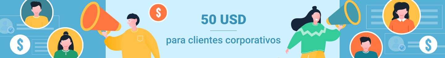 Corporate referral program banner