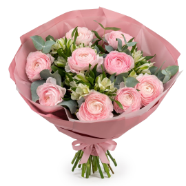 Blush Ranunculus Bouquet