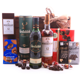 Glenfiddich and Macallan Sweet Gift Assortment