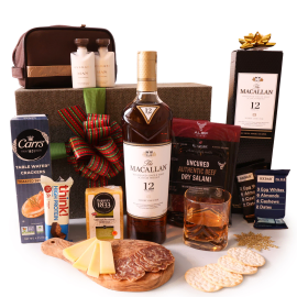 Whisky and Essentials Basket