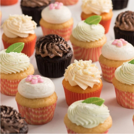 Pleasant Cupcake Platter