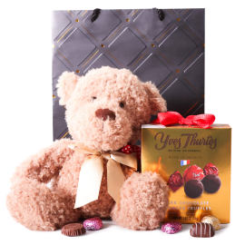 Hearty Teddy Gift Set