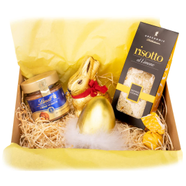 Golden Bunny Easter Gift Box