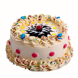 Dazzling Vanilla Cake