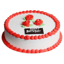 Simple Strawberry Cake