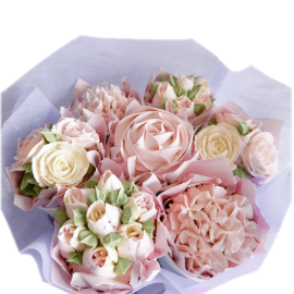 A Beautiful Bouquet of Buttercream to Auckland