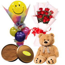 Surprise Chocolate and Flowers