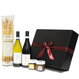 Red and White Wine with Italian Treats