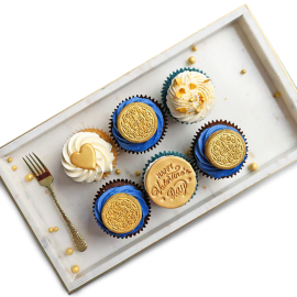 Sprinkles Hearts and Cookie Cupcakes