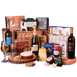 Yuletide Sparkle Celebration Gift Basket