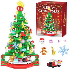 Festive Christmas Tree Lego Set