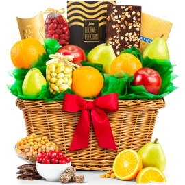 Platinum Fruit and Nut Basket