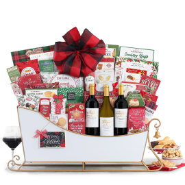 Sleigh Ride with Treats and Red Wine