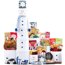 Snack Filled Snowman