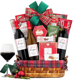 Triple Delight Gift Basket