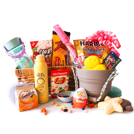 Presente surpresa para o dia da praia para meninas