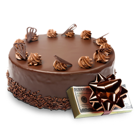 Lari com Bolo de Chocolate