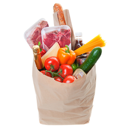 Mantimentos entregues