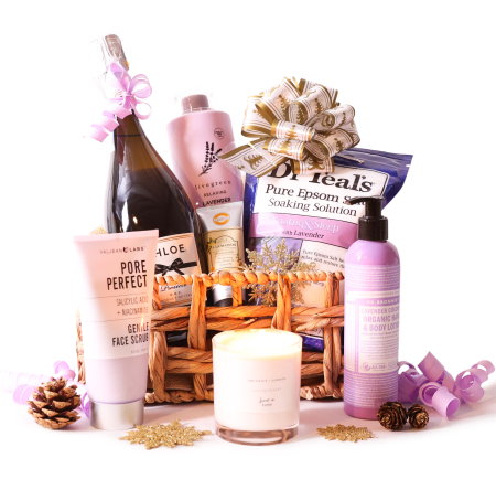 Conjunto de presente Prosecco e Spa Bliss