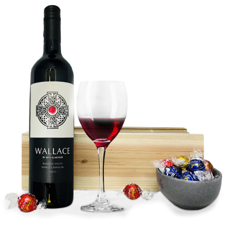 Indulgência com vinho tinto e chocolate