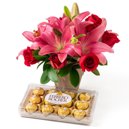 Doçura de Lírios e Rosas