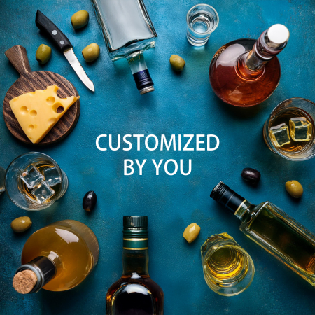 Construa sua própria cesta de bebidas