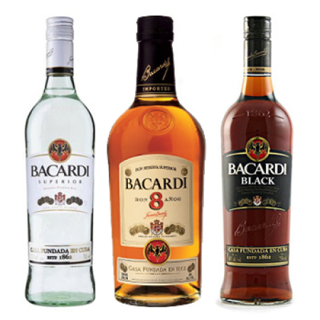 Brilhante Bacardi Trio