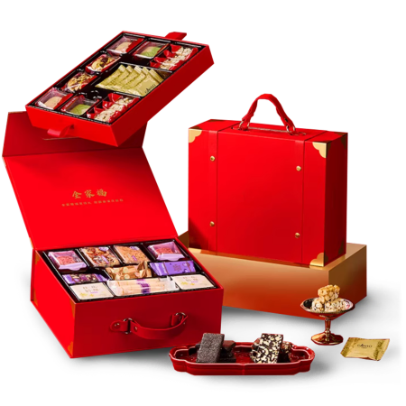Prosperity Sweets Suitcase Gift Box