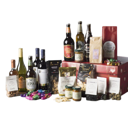 Conjunto de álcool para presente de feriado