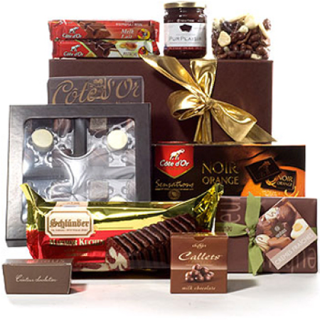 Caixa de presente de luxo para o amante do chocolate