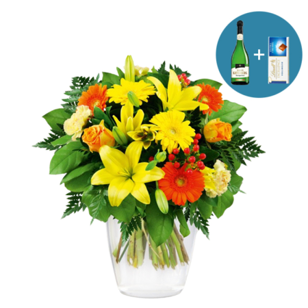 Uma Visão em Buquê Amarelo