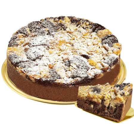 Bolo de pera e maçapão perfeitamente mimado