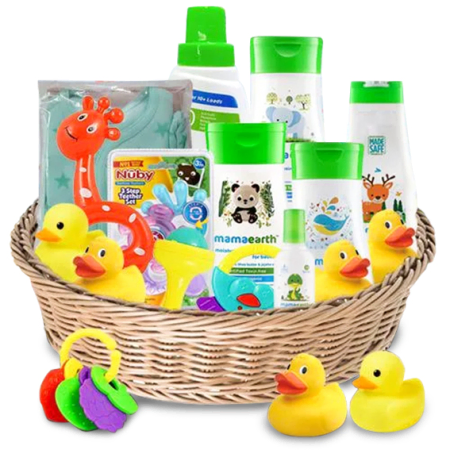 Hora do banho para o bebê