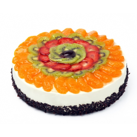 Bolo De Frutas Cremosas