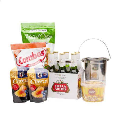 O balde de 6 cervejas