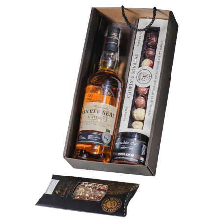 Conjunto de oferta de single malt