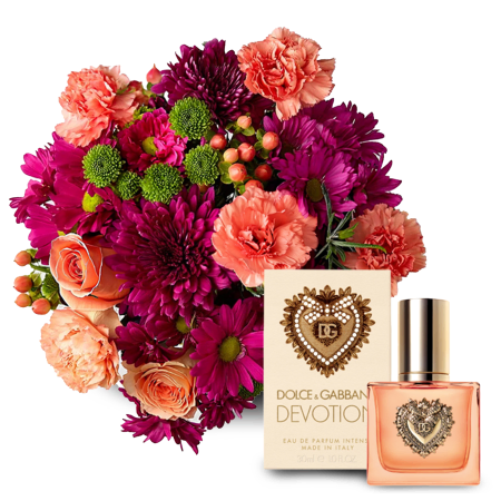 Hazelnut Reverie with Dolce and Gabbana Devotion Gift Set