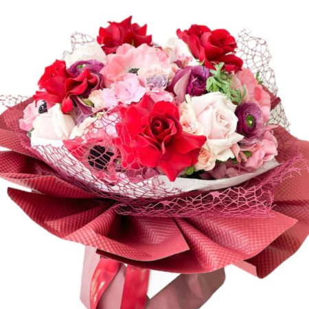 Bouquet florido apaixonado