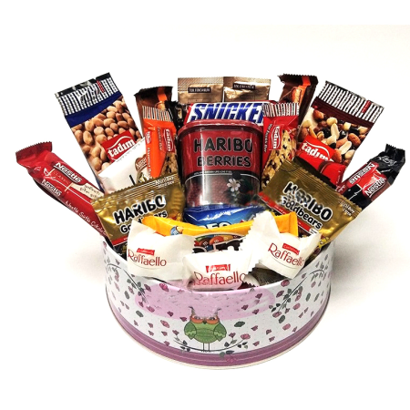 Grande caixa de aniversário