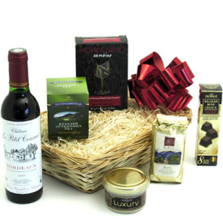 Bordeux e Bisquits cesta