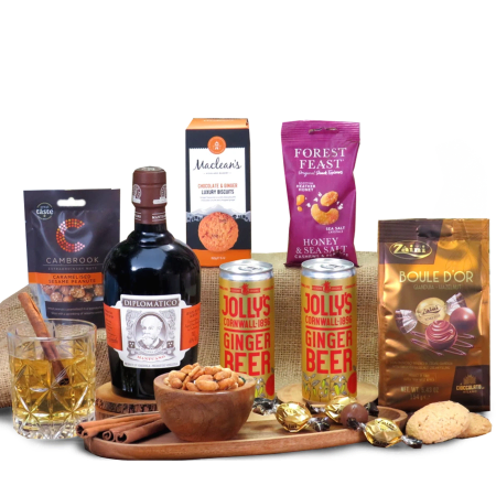 Delícia de Rum e Chocolate Diplomatico