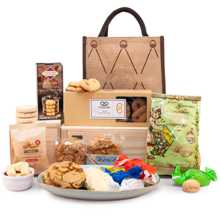 Cesta de Biscoitos Dia dos Pais