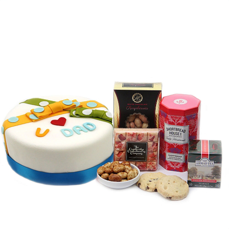 Cesta de indulgência para o pai