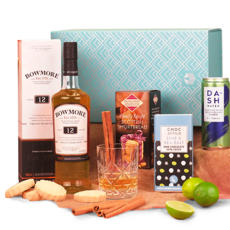 Bowmore Whisky e Presente Gourmet Goodies