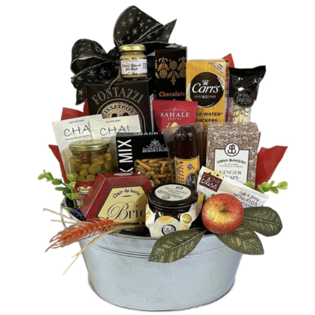 Todo o sortimento gourmet favorito dele