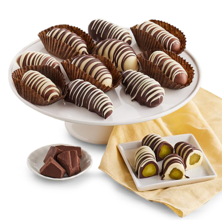 Belgian Chocolate Pickles Gift Set