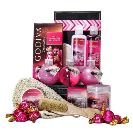 Dia de Spa em flor de cerejeira