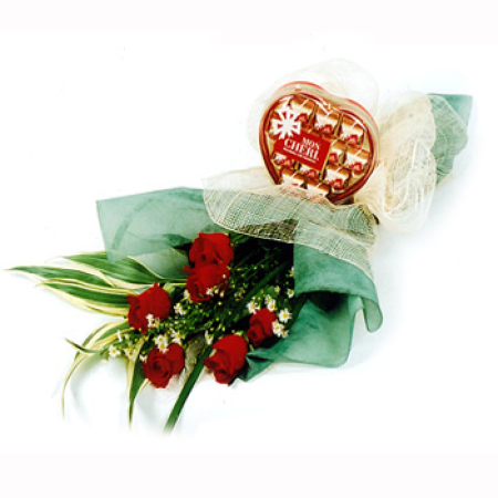 Rosas e chocolates Gift Set