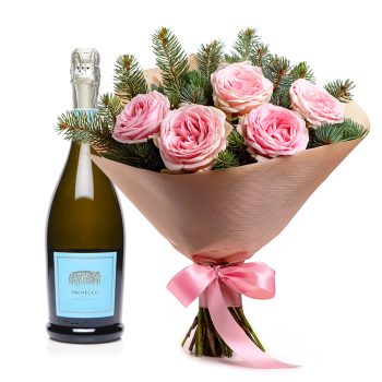 Cestas de presentes românticas e flores ao redor do mundo